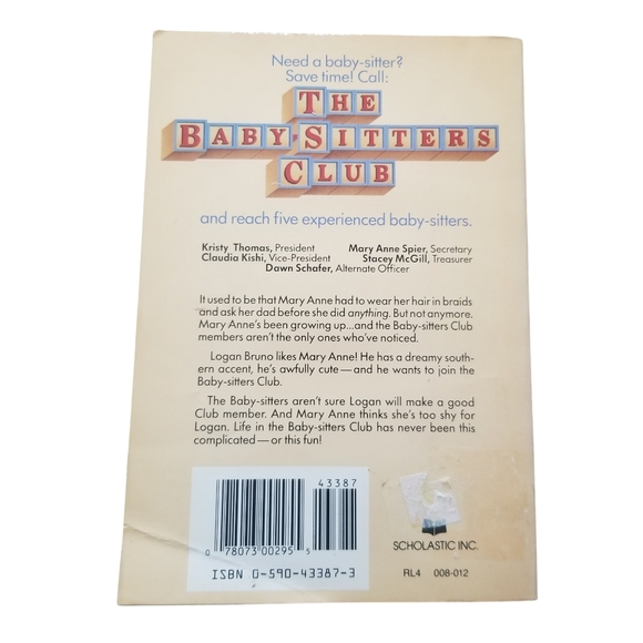 Vintage Baby-Sitters Club Novel #10 - Picture 2 of 4